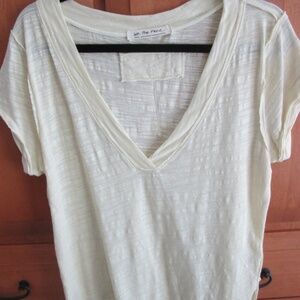We The Free Oversized Distressed Top - Size Small